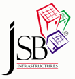 Logo of JSB Infrastructures – reputed builder in Dibrugarh, Assam